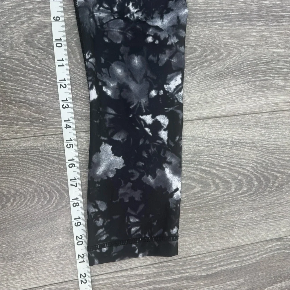 Lululemon Wunder Under Crop Hi-Rise Dusk Tie Dye Leggings Size 4